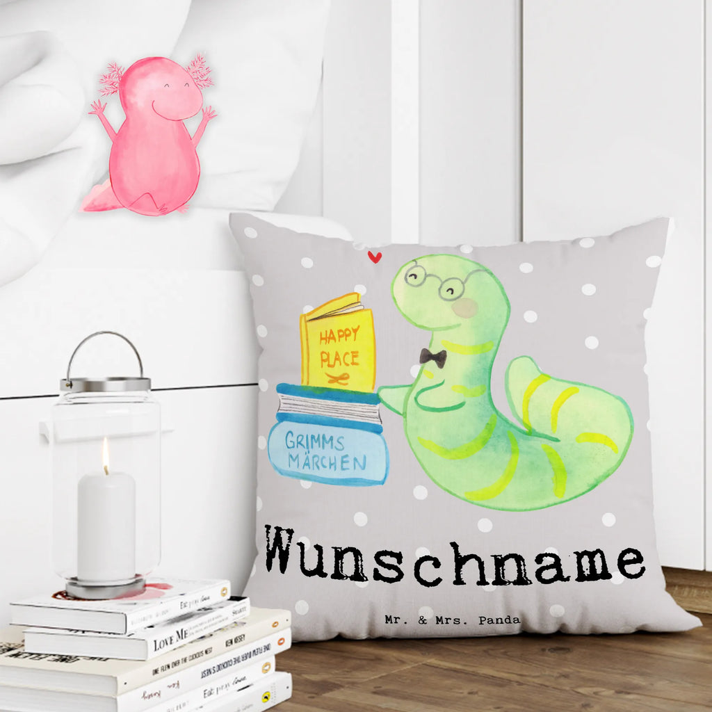 Personalised cushion Bookseller heart gift, gift idea, best, farewell gift, passing exam, anniversary, retirement, promotion, job start, sayings, funny, profession