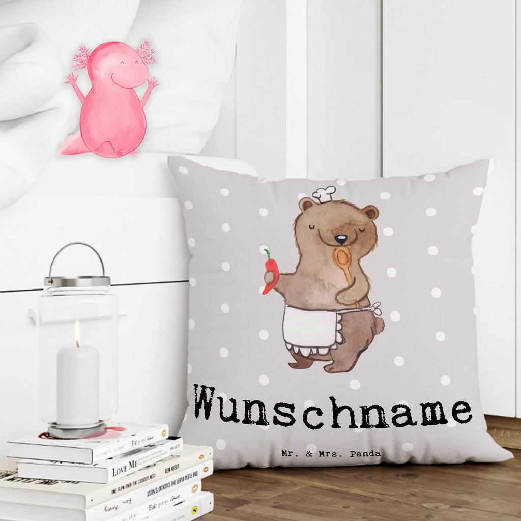 Personalised cushion cook heart gift, gift idea, best, farewell gift, passing exam, anniversary, retirement, promotion, job start, sayings, funny, profession