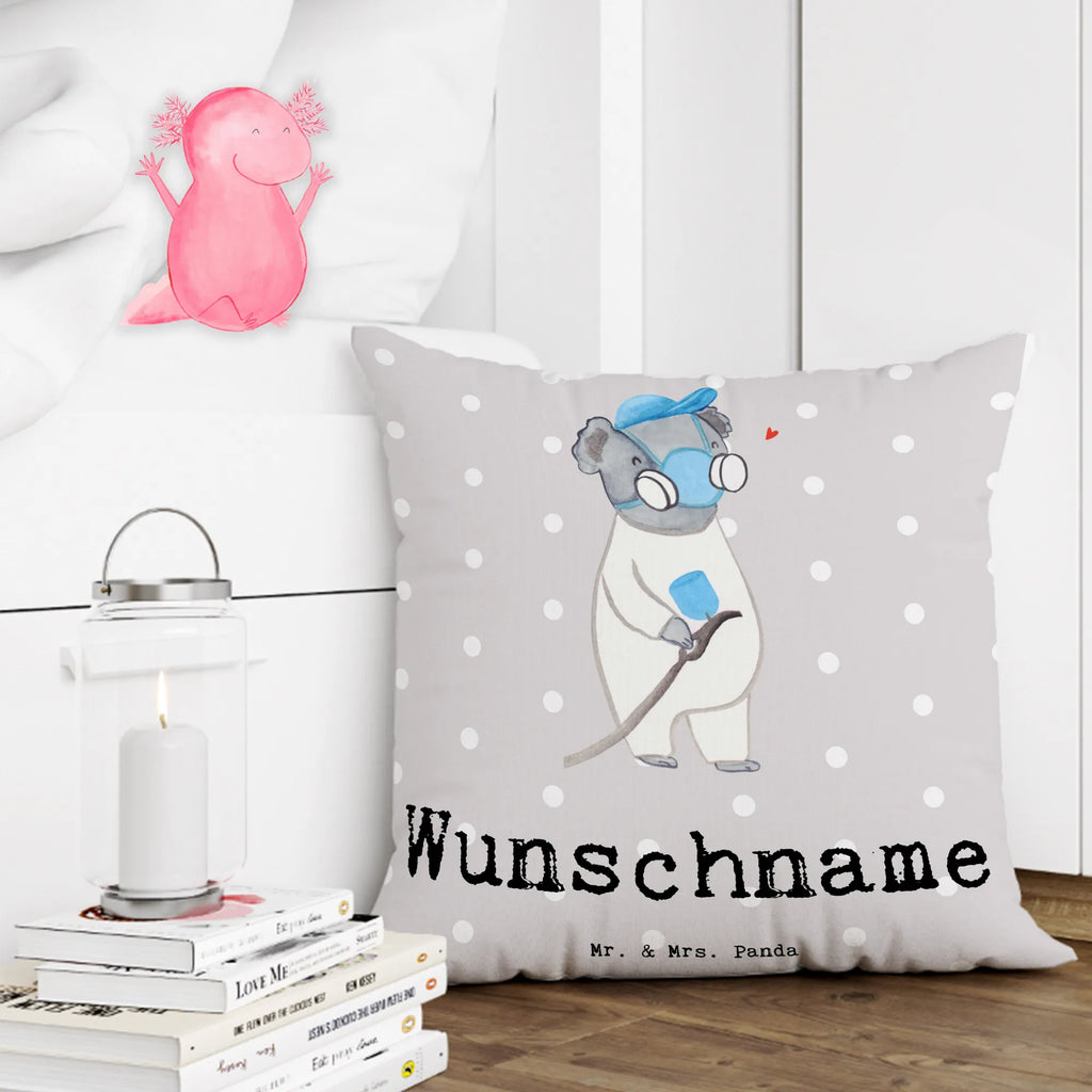 Personalised cushion Painter heart gift, gift idea, best, farewell gift, passing exam, anniversary, retirement, promotion, job start, sayings, funny, profession