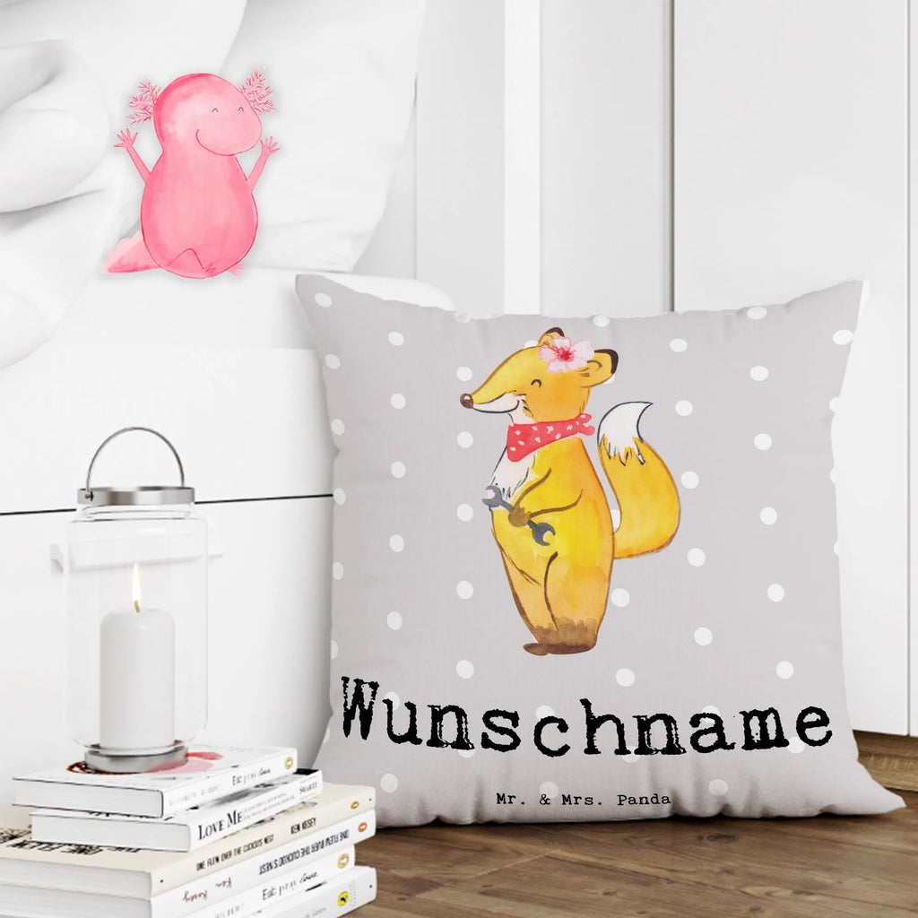 Personalizowana poduszka Mechatronik pojazdów samochodowych serce Zawód, Wykształcenie, Jubileusz, Pożegnanie, Emerytura, Kolega, Koleżanka, Prezent, Dawać, Pracownik, Współpracownik, Firma, Dziękuję, Dziękuję bardzo