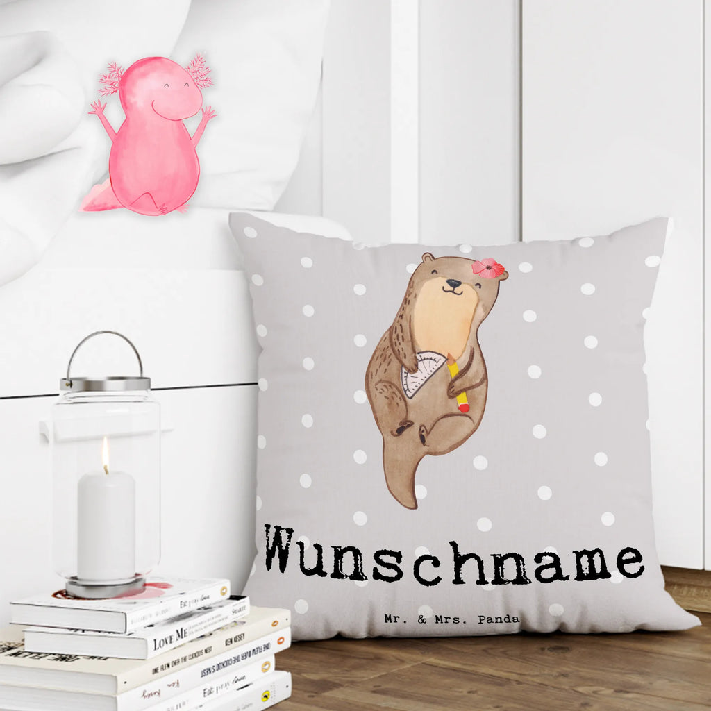 Personalizowana poduszka rysowniczka techniczna serce Zawód, Wykształcenie, Jubileusz, Pożegnanie, Emerytura, Kolega, Koleżanka, Prezent, Dawać, Pracownik, Współpracownik, Firma, Dziękuję, Dziękuję bardzo