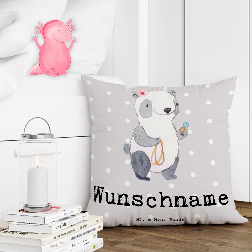 Personalised cushion Jewelry Saleswoman Heart gift, gift idea, best, farewell gift, passing exam, anniversary, retirement, promotion, job start, sayings, funny, profession