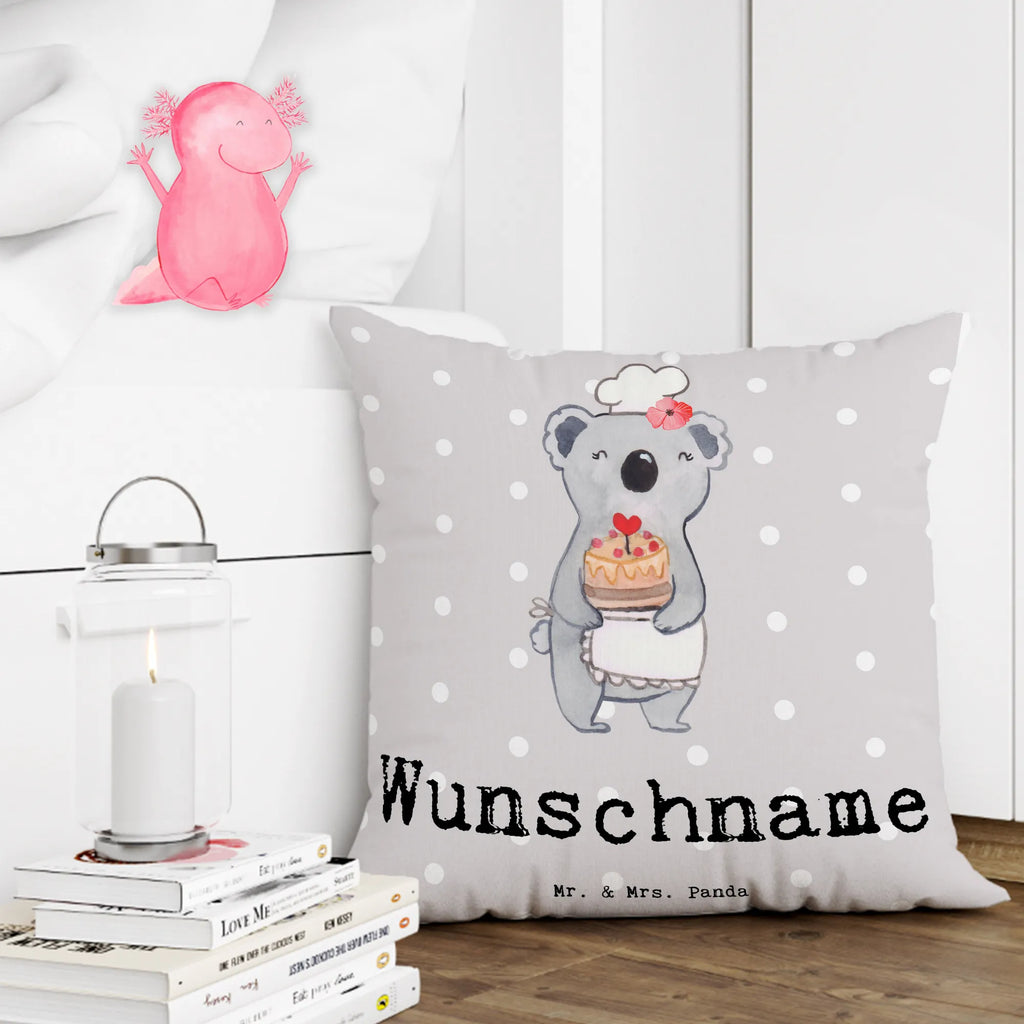 Personalised cushion Pastry Chef Heart gift, gift idea, best, farewell gift, passing exam, anniversary, retirement, promotion, job start, sayings, funny, profession