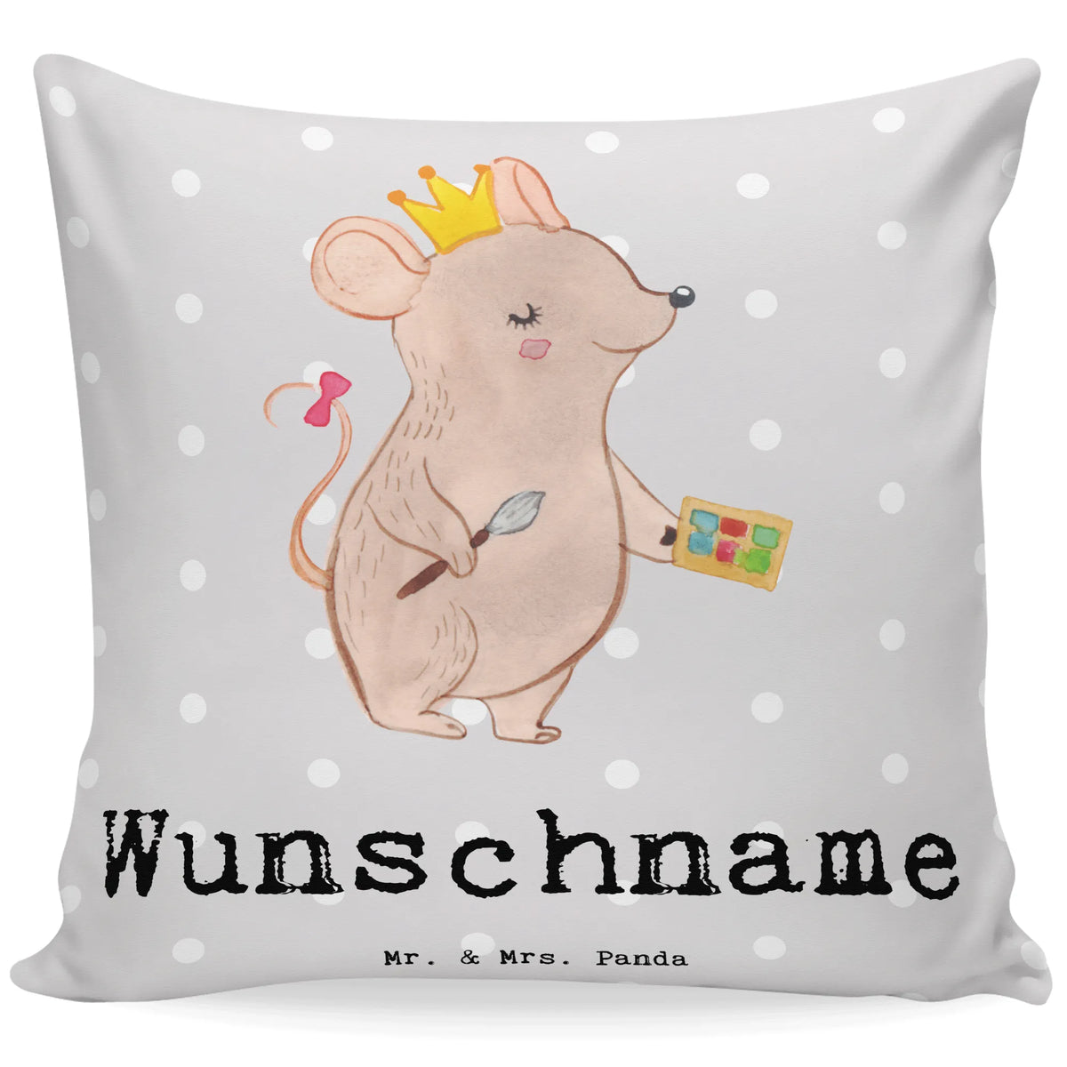 Personalizowana poduszka Makijażystka serce Zawód, Wykształcenie, Jubileusz, Pożegnanie, Emerytura, Kolega, Koleżanka, Prezent, Dawać, Pracownik, Współpracownik, Firma, Dziękuję, Dziękuję bardzo