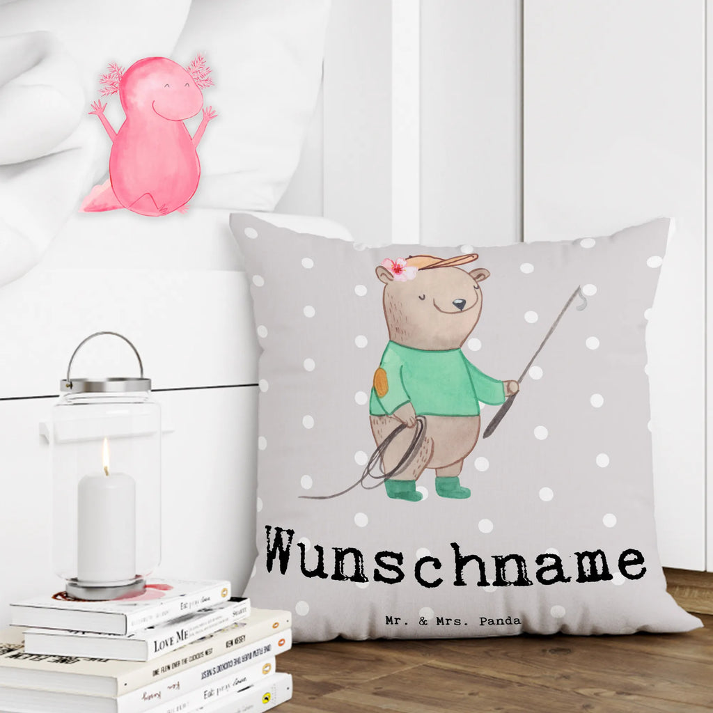 Personalised cushion Riding instructor heart gift, gift idea, best, farewell gift, passing exam, anniversary, retirement, promotion, job start, sayings, funny, profession