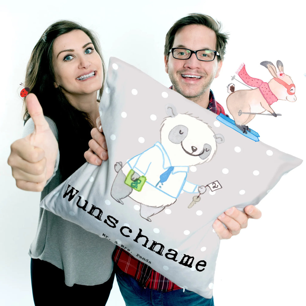 Personalised cushion Hotel Manager Heart gift, gift idea, best, farewell gift, passing exam, anniversary, retirement, promotion, job start, sayings, funny, profession