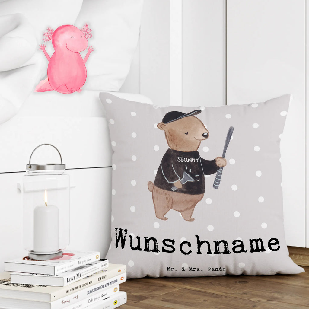 Personalised cushion Bodyguard heart gift, gift idea, best, farewell gift, passing exam, anniversary, retirement, promotion, job start, sayings, funny, profession