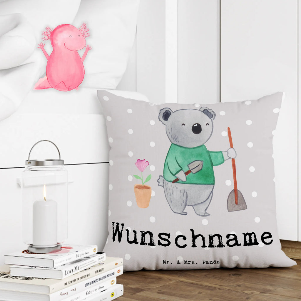 Personalised cushion Garden and Landscape Gardener Heart gift, gift idea, best, farewell gift, passing exam, anniversary, retirement, promotion, job start, sayings, funny, profession