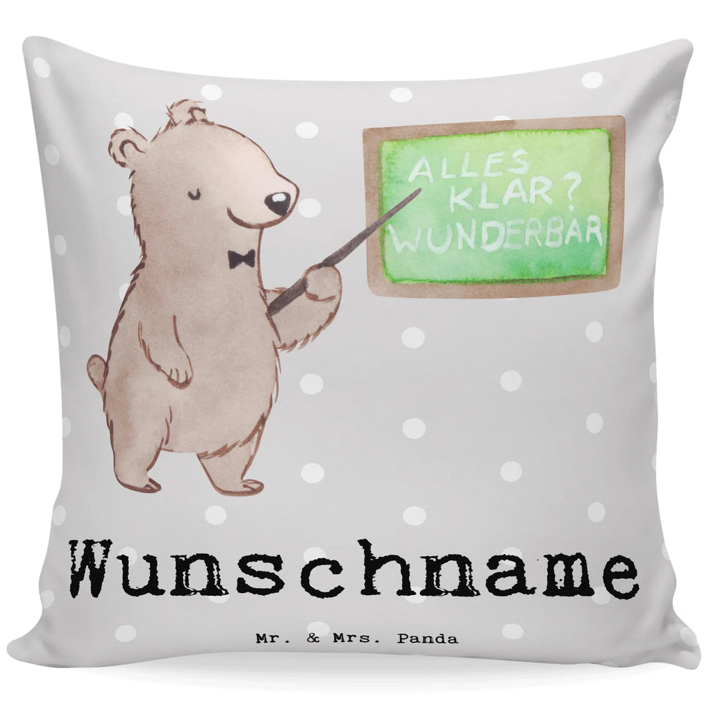 Personalised cushion Lecturer Heart gift, gift idea, best, farewell gift, passing exam, anniversary, retirement, promotion, job start, sayings, funny, profession