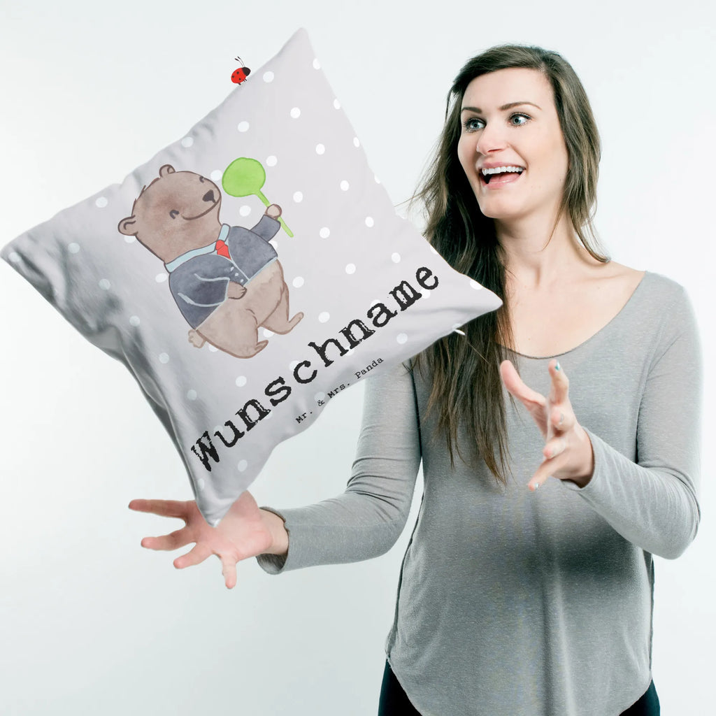 Personalised cushion Train attendant Heart gift, gift idea, best, farewell gift, passing exam, anniversary, retirement, promotion, job start, sayings, funny, profession