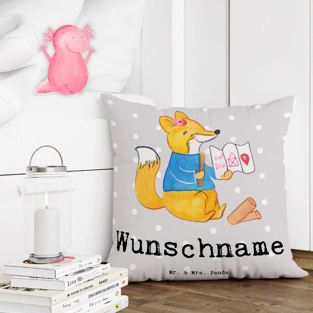 Personalised cushion Interior Architecture Assistant heart gift, gift idea, best, farewell gift, passing exam, anniversary, retirement, promotion, job start, sayings, funny, profession