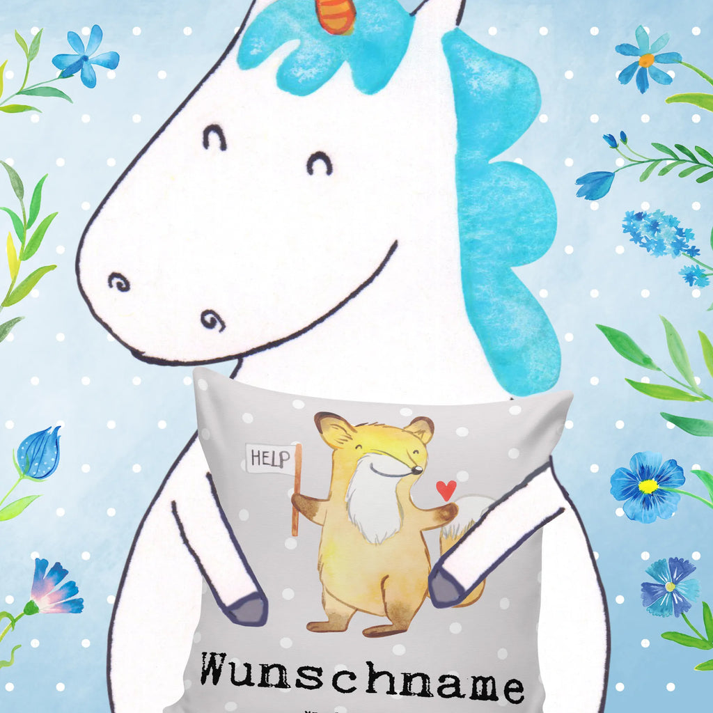 Personalised cushion Social Worker Heart gift, gift idea, best, farewell gift, passing exam, anniversary, retirement, promotion, job start, sayings, funny, profession