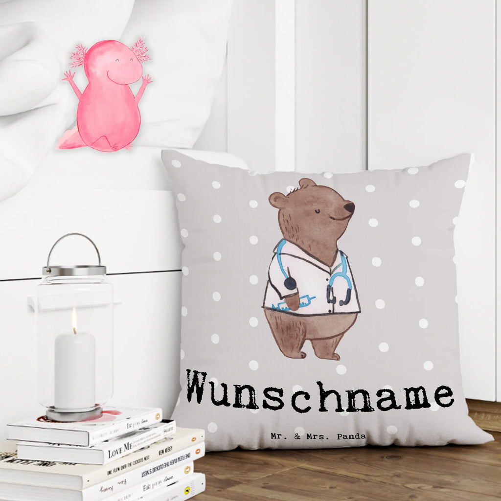 Personalised cushion Doctor heart gift, gift idea, best, farewell gift, passing exam, anniversary, retirement, promotion, job start, sayings, funny, profession