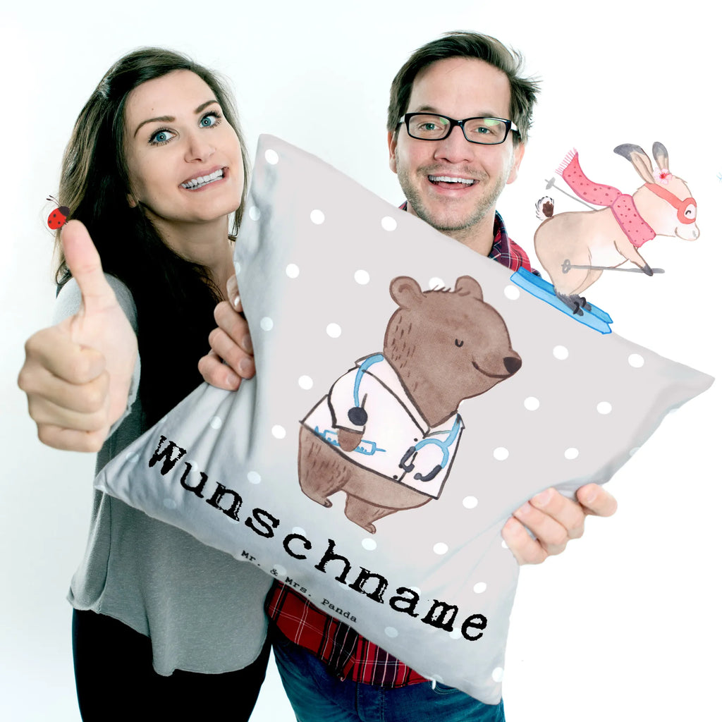 Personalised cushion Doctor heart gift, gift idea, best, farewell gift, passing exam, anniversary, retirement, promotion, job start, sayings, funny, profession