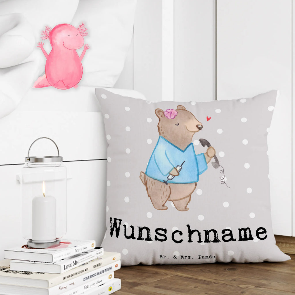 Personalised cushion medical assistant Heart gift, gift idea, best, farewell gift, passing exam, anniversary, retirement, promotion, job start, sayings, funny, profession