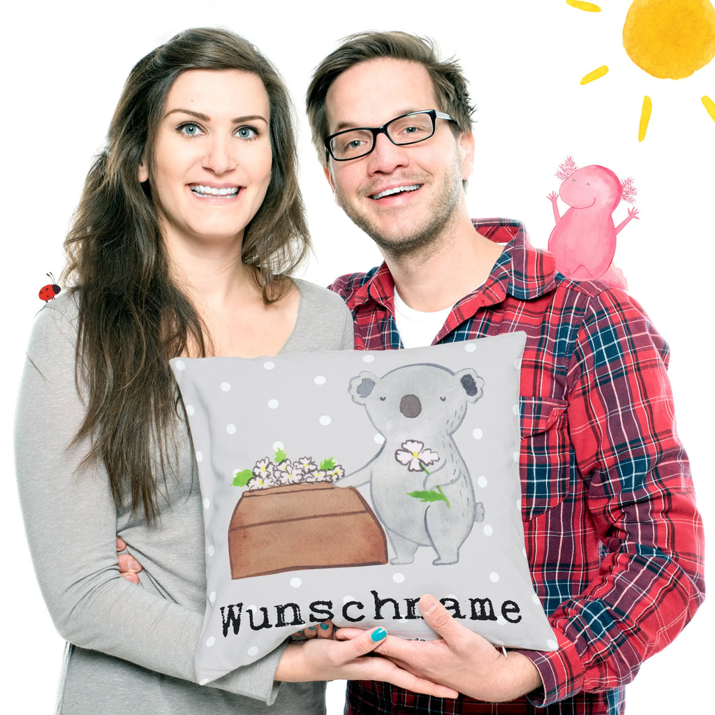 Personalisiertes Kissen Bestatter mit Herz Kissen, Wunschname, Name, Kopfkissen, bedrucken, personalisiert, Beruf, Ausbildung, Jubiläum, Abschied, Rente, Kollege, Kollegin, Geschenk, Schenken, Arbeitskollege, Mitarbeiter, Firma, Danke, Dankeschön