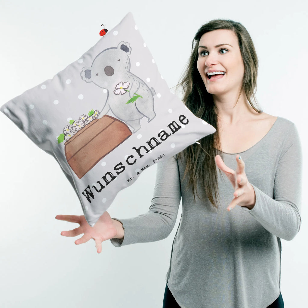 Personalisiertes Kissen Bestatter mit Herz Kissen, Wunschname, Name, Kopfkissen, bedrucken, personalisiert, Beruf, Ausbildung, Jubiläum, Abschied, Rente, Kollege, Kollegin, Geschenk, Schenken, Arbeitskollege, Mitarbeiter, Firma, Danke, Dankeschön