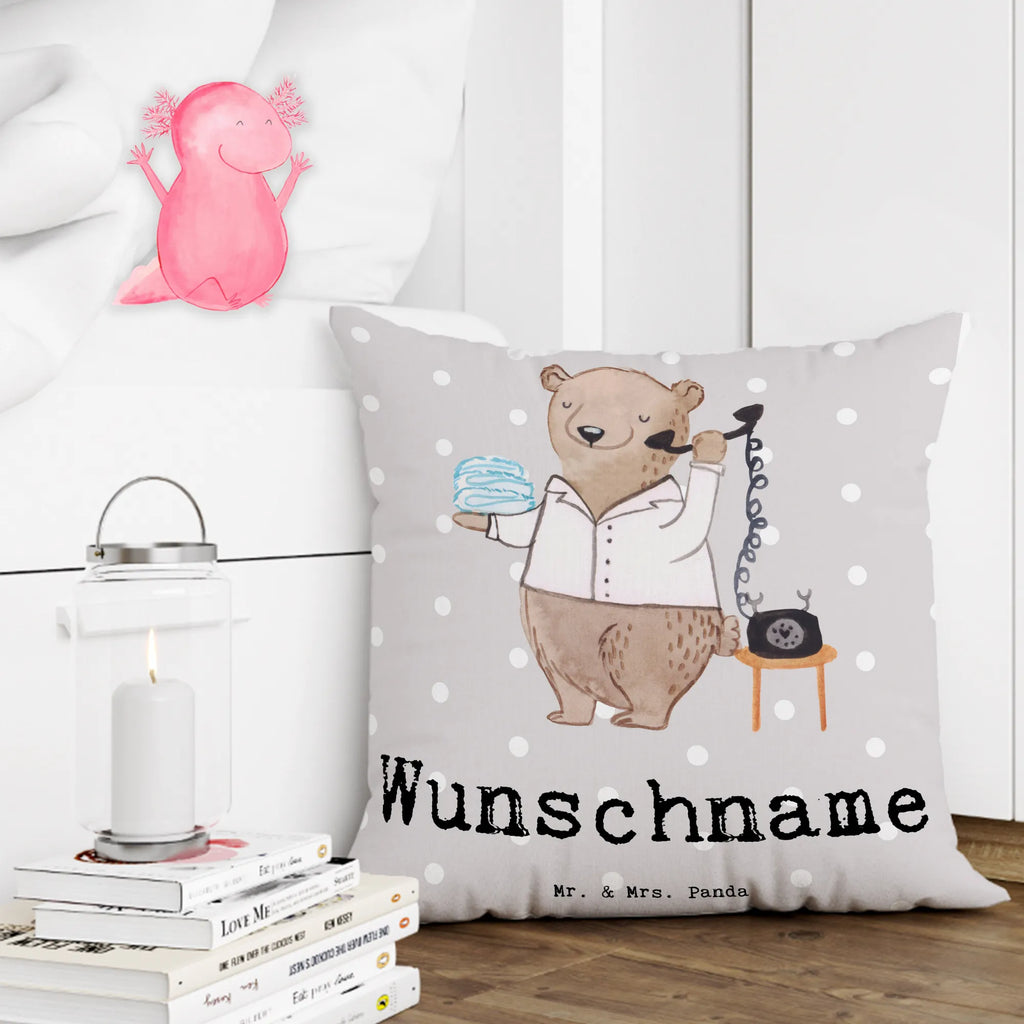 Personalised cushion Hotel Professional heart gift, gift idea, best, farewell gift, passing exam, anniversary, retirement, promotion, job start, sayings, funny, profession