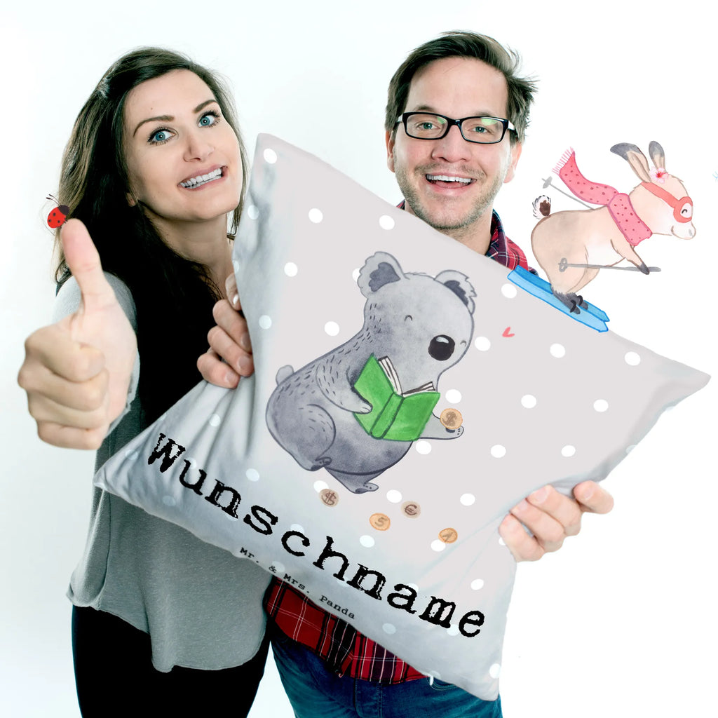 Personalizowana poduszka Koala Zbieranie monet Prezent, Sport, Dyscyplina sportowa, Hobby, Darować, Dziękuję, Dzięki, Wyróżnienie, Wygrana, Sportowiec