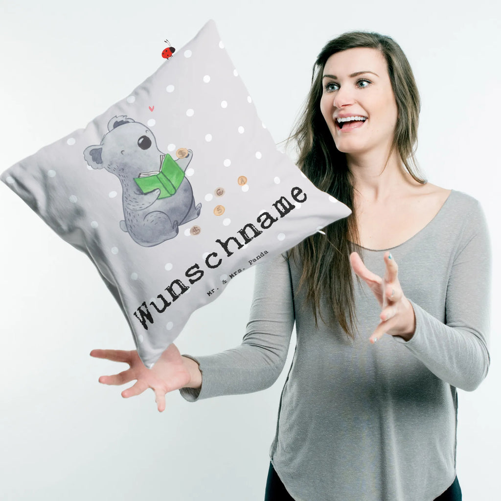 Personalizowana poduszka Koala Zbieranie monet Prezent, Sport, Dyscyplina sportowa, Hobby, Darować, Dziękuję, Dzięki, Wyróżnienie, Wygrana, Sportowiec