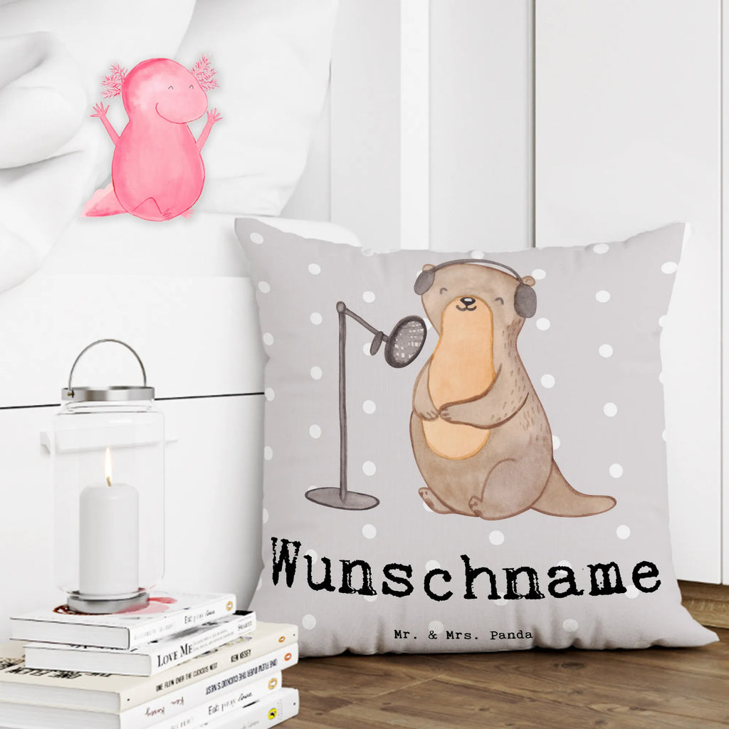 Personalizowana poduszka wydra Nagraj podcast Prezent, Sport, Dyscyplina sportowa, Hobby, Darować, Dziękuję, Dzięki, Wyróżnienie, Wygrana, Sportowiec