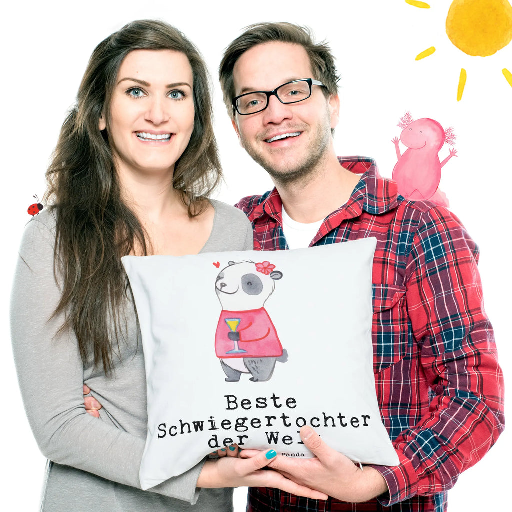 40x40 Kissen Panda Beste Schwiegertochter der Welt deko kissen, Dekokissen 40x40, zier kissen, kissen mikrofaser, microfaser kopfkissen, kissen für sofa, Dekokissen Sofa, wurfkissen, Zierkissen, couch kissen, kissen für couch, Sofakissen, Kuschelkissen, microfaser dekokissen, Kopfkissen 40x40, couchkissen 40x40, sofa kissen, Motivkissen, kuschelkissen 40x40, kuschel kissen, Polsterkissen, Kissen, Dekokissen, zierkissen 40x40, Sofakissen 40x40, Kissen 40x40, microfaser sofakissen, Couchkissen, microfaser zierkissen, Mikrofaser Kissen, wohnzimmer kissen, Kopfkissen, 40x40 kissen, kissen 40 x 40, 40 X 40 Kissen, Geschenkidee, Geschenk, Schenken, Mitbringsel, Geburtstag, Geburtstagsgeschenk, für, Danke, Dankeschön, Bedanken, Freude machen, Geschenktipp, Tochter, Hochzeit, Schwiegertochter, Angeheiratet, Ehefrau Des Sohns, Frau