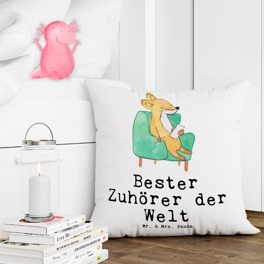 Cushion Fox Best listener in the world Motivkissen, kuschelkissen 40x40, kissen für couch, Kissen 40x40, kissen 40 x 40, Zierkissen, zier kissen, wurfkissen, Mikrofaser Kissen, kuschel kissen, Kopfkissen, zierkissen 40x40, microfaser dekokissen, couchkissen 40x40, deko kissen, Dekokissen 40x40, wohnzimmer kissen, microfaser sofakissen, microfaser zierkissen, Polsterkissen, 40 X 40 Kissen, couch kissen, microfaser kopfkissen, Couchkissen, Kissen, Dekokissen, sofa kissen, Dekokissen Sofa, kissen für sofa, Kuschelkissen, 40x40 kissen, kissen mikrofaser, Sofakissen, Sofakissen 40x40, Kopfkissen 40x40, Geschenkidee, Geschenk, Schenken, Mitbringsel, Geburtstag, Geburtstagsgeschenk, für, Danke, Dankeschön, Bedanken, Freude machen, Geschenktipp, Freundin, Zuhörer, Freund, Hilfe, Offenes Ohr, Hilfsbereit