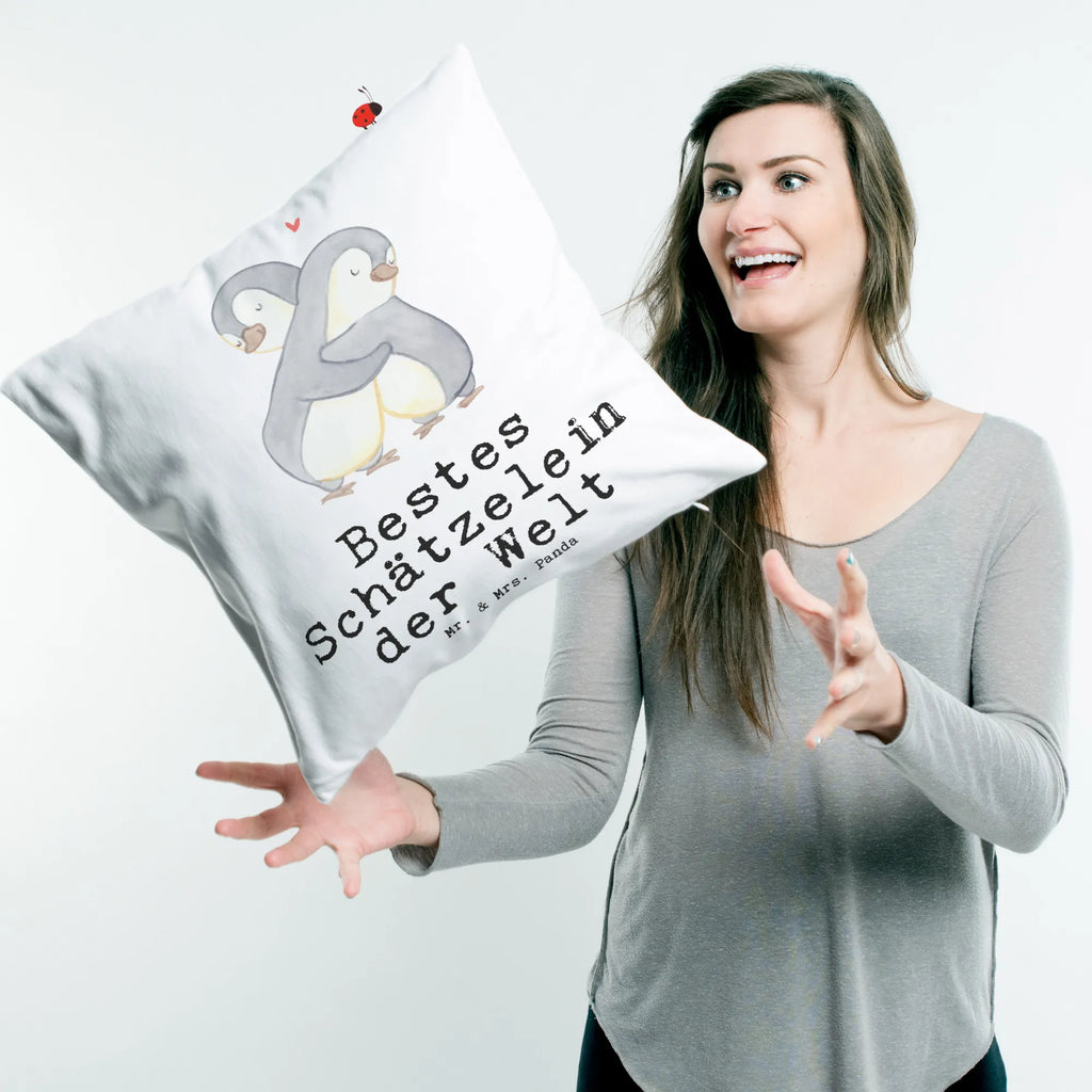Cushion penguin Best baby in the world 40x40, 40 x 40, bedroom, bed, cushion, settee, Pillow, pad, pillows, couch, soft, sofa, fluffy, pillow case, for, thank you, gift, giving, birthday, birthday present, gift idea, souvenir, make you happy, gift tip, boyfriend, wife, pet name, Honey, girlfriend, wedding anniversary, man, honey, husband