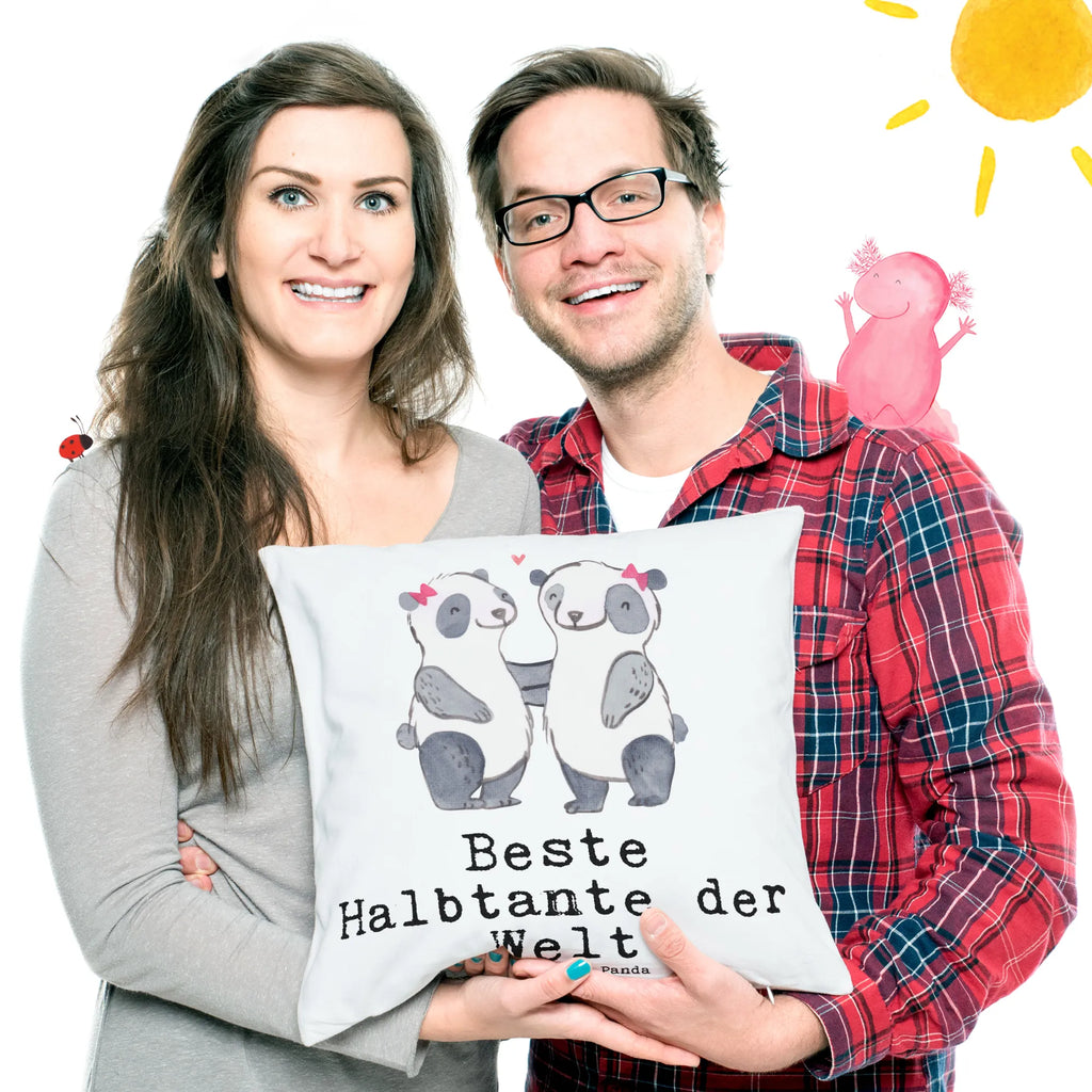 40x40 Kissen Panda Beste Halbtante der Welt Kissenhülle 40x40, Sofakissen, Motivkissen, Kopfkissen 40x40, Sofakissen 40x40, Dekokissen Sofa, Dekokissen 40x40, Zierkissen, Kissen, sofakissen, Kissenbezug 40x40, sitzkissen, Couchkissen, Dekokissen, Kopfkissen, Kissen 40x40 Waschbar, Kissenhülle, Kissen 40x40, Kissenbezüge, für, Dankeschön, Geschenk, Schenken, Geburtstag, Geburtstagsgeschenk, Geschenkidee, Danke, Bedanken, Mitbringsel, Freude machen, Geschenktipp, Tante, Stieftante, Stiefgeschwister, Halbtante, Stief, Familie, Kleinigkeit, beste Tante