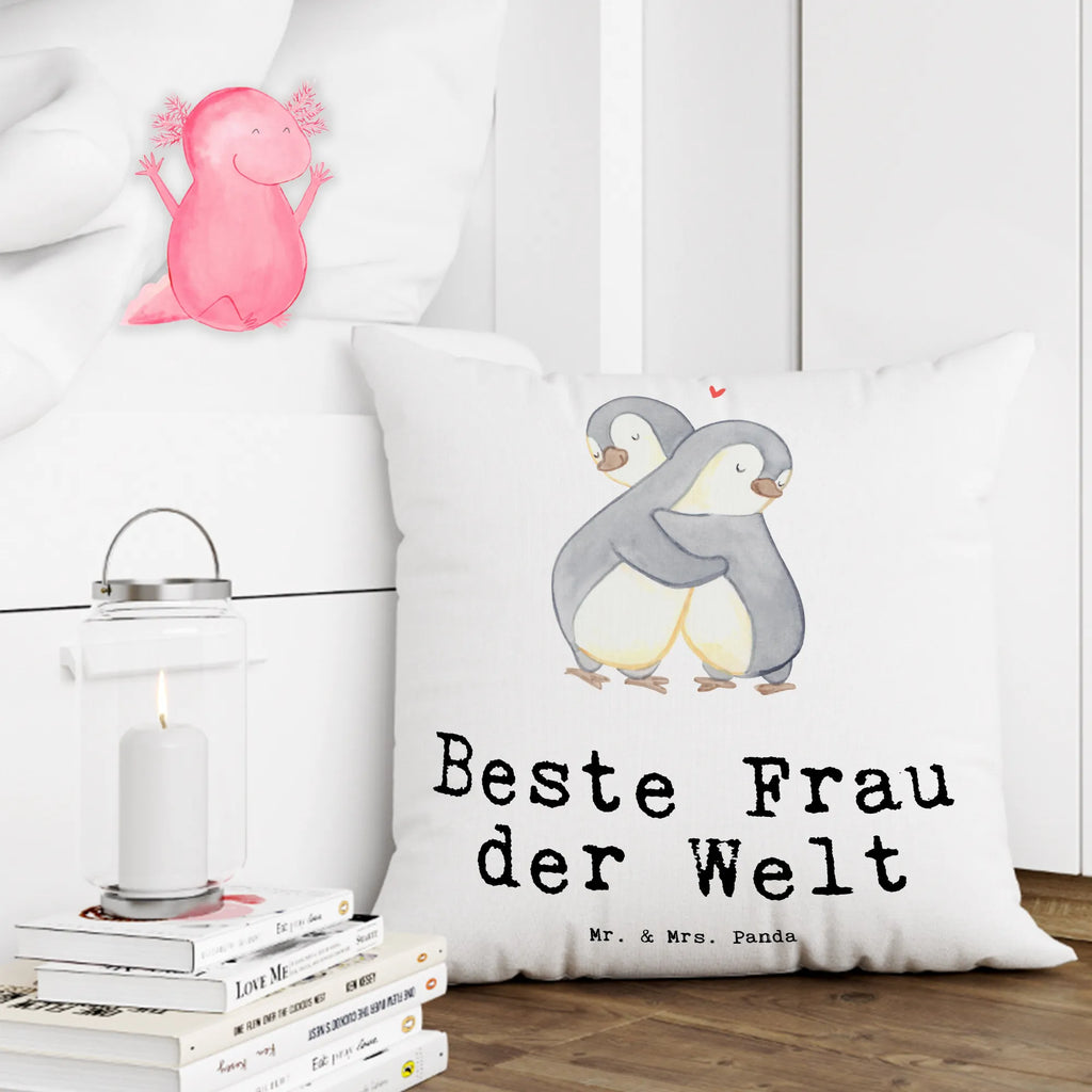 40x40 Kissen Pinguin Beste Frau der Welt Kissen 40x40 Waschbar, Sofakissen, Dekokissen Sofa, Dekokissen 40x40, Dekokissen, Couchkissen, Kissenhülle 40x40, Motivkissen, Kissen, Kopfkissen 40x40, Kissenhülle, Kissenbezug 40x40, Kissen 40x40, Zierkissen, Kissenbezüge, Sofakissen 40x40, Kopfkissen, sitzkissen, sofakissen, für, Dankeschön, Geschenk, Schenken, Geburtstag, Geburtstagsgeschenk, Geschenkidee, Danke, Bedanken, Mitbringsel, Freude machen, Geschenktipp, Freundin, Gattin, Ehe, Frau, Ehepartner, Braut, Lebensgefährtin, Liebling, Traumfrau, Beste, Kleinigkeit, Partnerin, Ehefrau