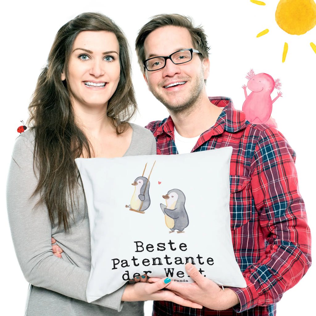 40x40 Kissen Pinguin Beste Patentante der Welt Kissenbezüge, Kissen, Zierkissen, Couchkissen, Sofakissen, Kissen 40x40 Waschbar, Kissenbezug 40x40, Kissenhülle 40x40, Dekokissen, Sofakissen 40x40, Kopfkissen, Kissenhülle, Dekokissen Sofa, sitzkissen, Dekokissen 40x40, sofakissen, Motivkissen, Kopfkissen 40x40, Kissen 40x40, für, Dankeschön, Geschenk, Schenken, Geburtstag, Geburtstagsgeschenk, Geschenkidee, Danke, Bedanken, Mitbringsel, Freude machen, Geschenktipp, Familie, Lieblingstante, Patentante, Neffe, Kleinigkeit, Taufpartner, Nichte, Paten Tante, Taufe