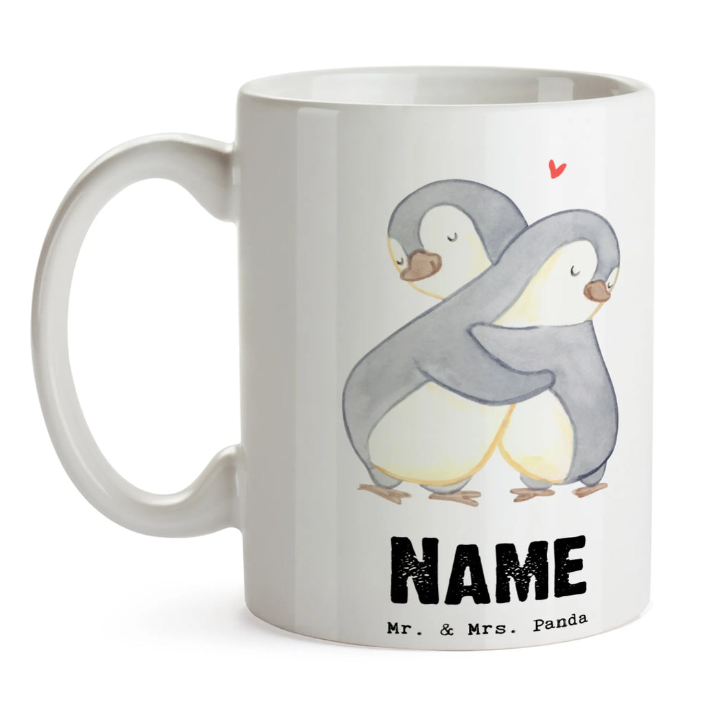 Personalisierte Tasse Pinguin Beste Adoptivschwester der Welt Tasse, Tasse mit Namen, Namen, Personalisierte Tasse, Personalisiert, Namenstasse, Drucken, Wunschname, für, Dankeschön, Geschenk, Schenken, Geburtstag, Geburtstagsgeschenk, Geschenkidee, Danke, Bedanken, Mitbringsel, Freude machen, Geschenktipp, Adoptivschwester, Schwesterherz, adoptiert, Familie, Geschwister, Tochter, Kleinigkeit, Sister, Adoptiv, Beste, Schwester