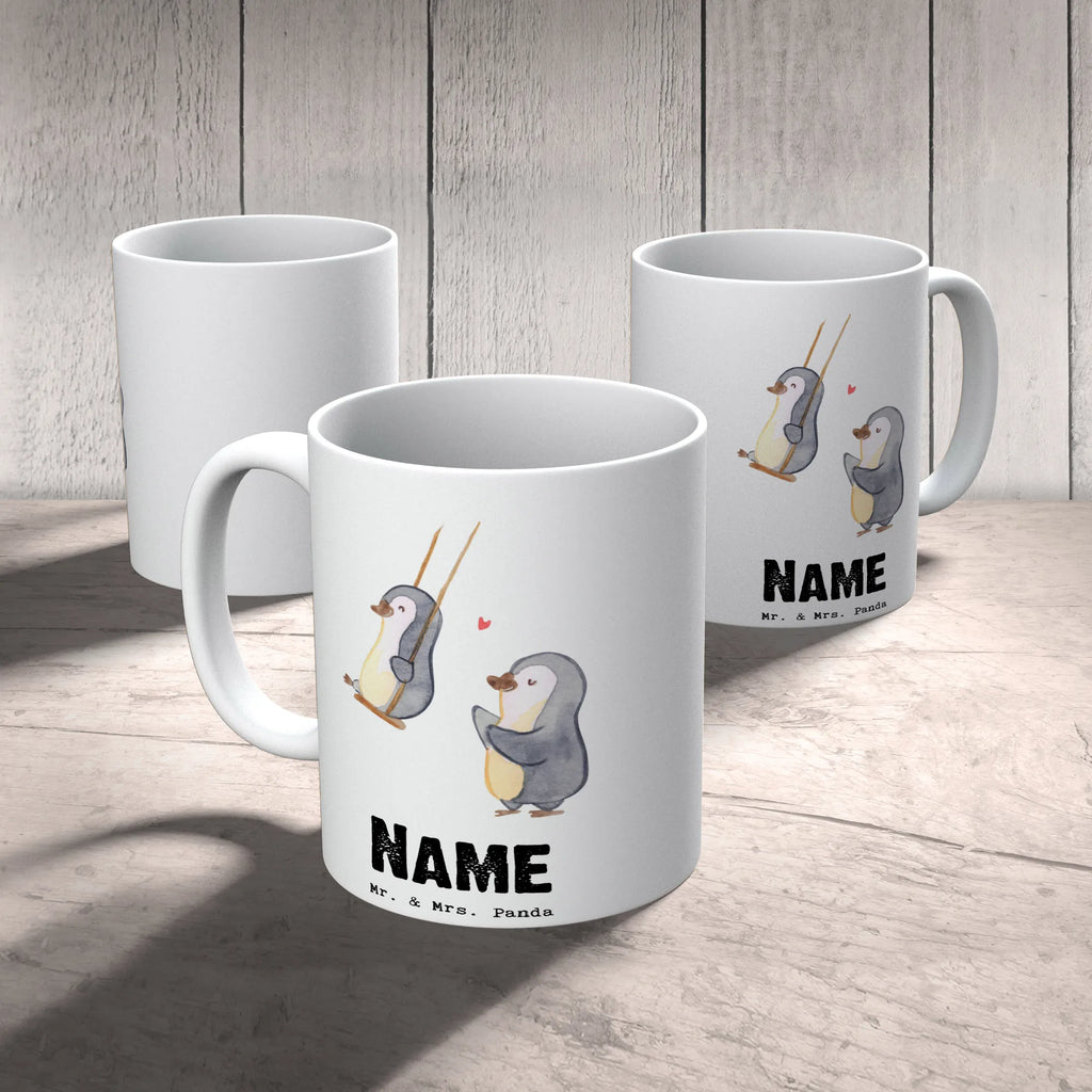 Personalisierte Tasse Pinguin Beste Großmutter der Welt Tasse, Drucken, Personalisierte Tasse, Tasse mit Namen, Wunschname, Namen, Namenstasse, Personalisiert, für, Dankeschön, Geschenk, Schenken, Geburtstag, Geburtstagsgeschenk, Geschenkidee, Danke, Bedanken, Mitbringsel, Freude machen, Geschenktipp, Oma geworden, Omi, Grosseltern, Großmutter, Oma