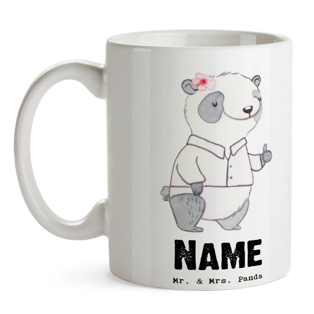 Personalised cup panda Best Team Leader for, thank you, gift, giving, birthday, birthday present, gift idea, souvenir, make you happy, gift tip, supervisor, farewell gift, retirement, farewell, group leader, seminar leader, colleague, manager, boss, Team leader