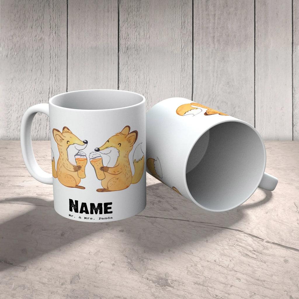 Personalisierte Tasse Fuchs Bester Adoptivbruder der Welt Namenstasse, Personalisiert, Namen, Wunschname, Tasse mit Namen, Personalisierte Tasse, Drucken, Tasse, für, Dankeschön, Geschenk, Schenken, Geburtstag, Geburtstagsgeschenk, Geschenkidee, Danke, Bedanken, Mitbringsel, Freude machen, Geschenktipp, Adoptivbruder, Bester, Brudi, Kleinigkeit, Bruderherz, Geschwister, Sohn, Bruder, Schwester, Familie, adoptiert, Brother