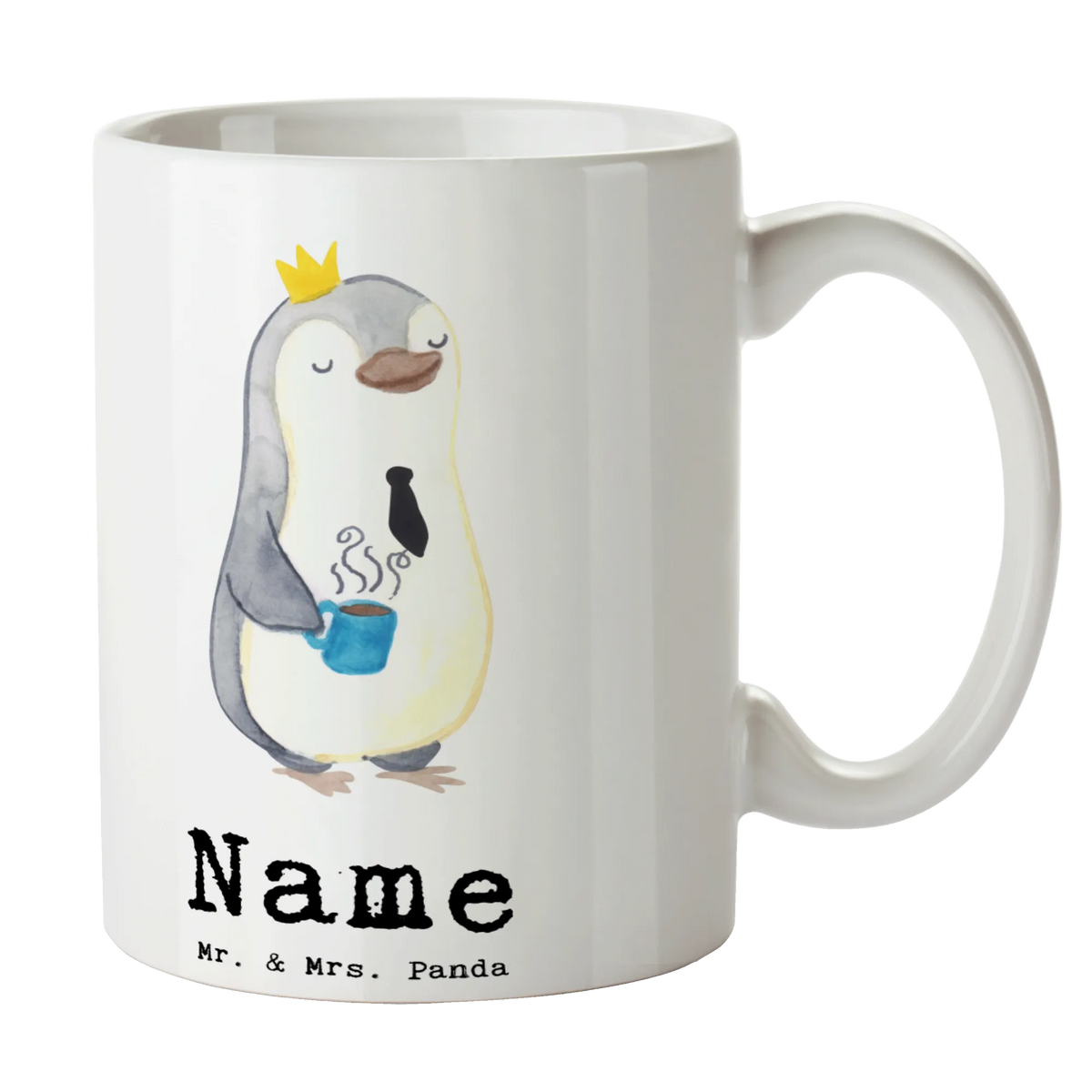 Personalised cup penguin Best son in law for, thank you, gift, giving, birthday, birthday present, gift idea, souvenir, make you happy, gift tip, Son-in-law, marriage, wedding, by marriage, wife, son's wife, daughter