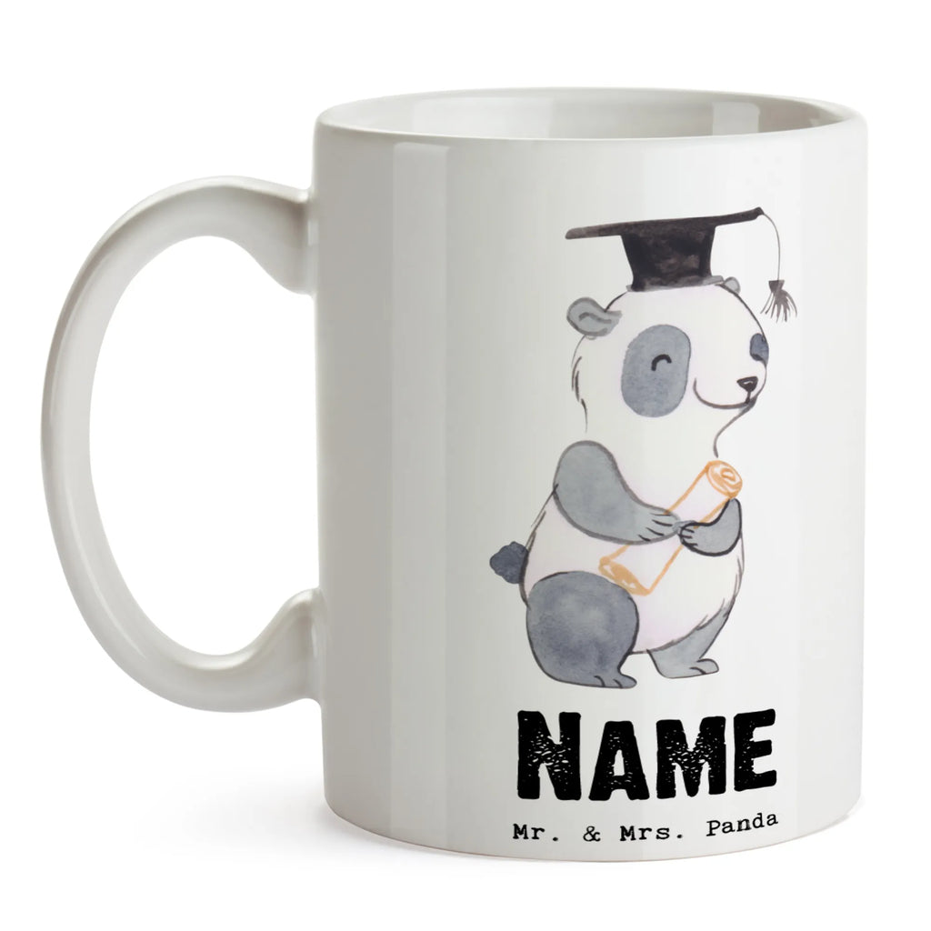 Personalisierte Tasse Panda Bester Student der Welt Tasse mit Namen, Wunschname, Namen, Personalisierte Tasse, Drucken, Personalisiert, Namenstasse, Tasse, Geschenkidee, Geschenk, Schenken, Mitbringsel, Geburtstag, Geburtstagsgeschenk, für, Danke, Dankeschön, Bedanken, Freude machen, Geschenktipp, Alumni, Musterschüler, Studenten, Sohn, Spaß, Universität, Student, Studium, Studienabschluss, Witzig, Uni, Hochschule, Abschluss, Lustig