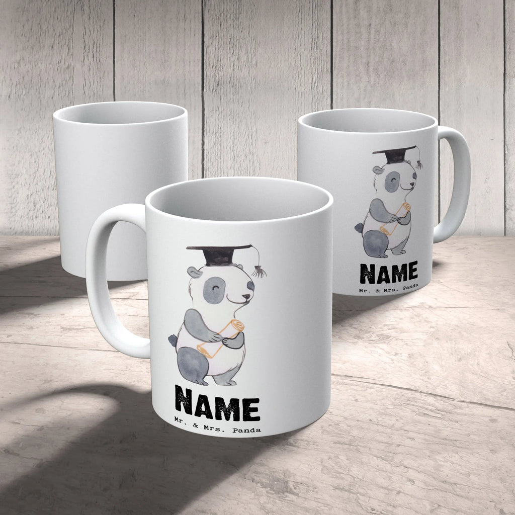 Personalisierte Tasse Panda Bester Student der Welt Tasse mit Namen, Wunschname, Namen, Personalisierte Tasse, Drucken, Personalisiert, Namenstasse, Tasse, Geschenkidee, Geschenk, Schenken, Mitbringsel, Geburtstag, Geburtstagsgeschenk, für, Danke, Dankeschön, Bedanken, Freude machen, Geschenktipp, Alumni, Musterschüler, Studenten, Sohn, Spaß, Universität, Student, Studium, Studienabschluss, Witzig, Uni, Hochschule, Abschluss, Lustig
