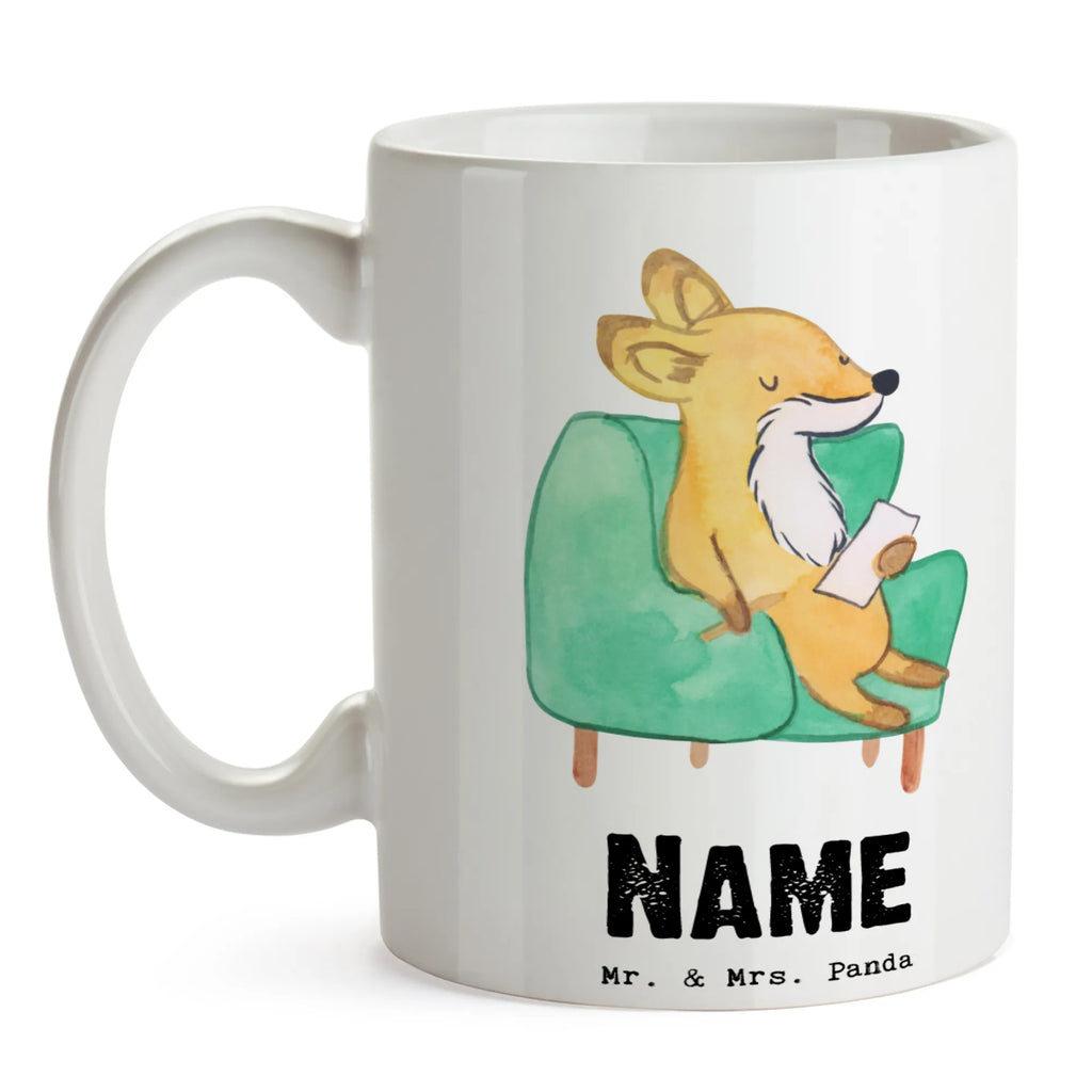 Personalisierte Tasse Fuchs Bester Zuhörer der Welt Personalisiert, Wunschname, Namenstasse, Tasse mit Namen, Tasse, Namen, Personalisierte Tasse, Drucken, für, Dankeschön, Geschenk, Schenken, Geburtstag, Geburtstagsgeschenk, Geschenkidee, Danke, Bedanken, Mitbringsel, Freude machen, Geschenktipp, offenes Ohr, Freundin, Freund, Hilfe, Zuhörer, Hilfsbereit