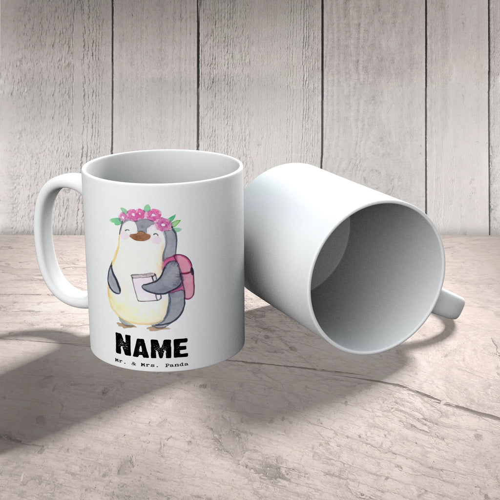 Personalisierte Tasse Pinguin Beste Enkelin der Welt Drucken, Wunschname, Namen, Personalisierte Tasse, Personalisiert, Namenstasse, Tasse mit Namen, Tasse, für, Dankeschön, Geschenk, Schenken, Geburtstag, Geburtstagsgeschenk, Geschenkidee, Danke, Bedanken, Mitbringsel, Freude machen, Geschenktipp, Enkeltochter, Großtochter, Oma, Kind von Sohn, Enkelin, Opa, Enkelkind, Taufe, Kind von Tochter