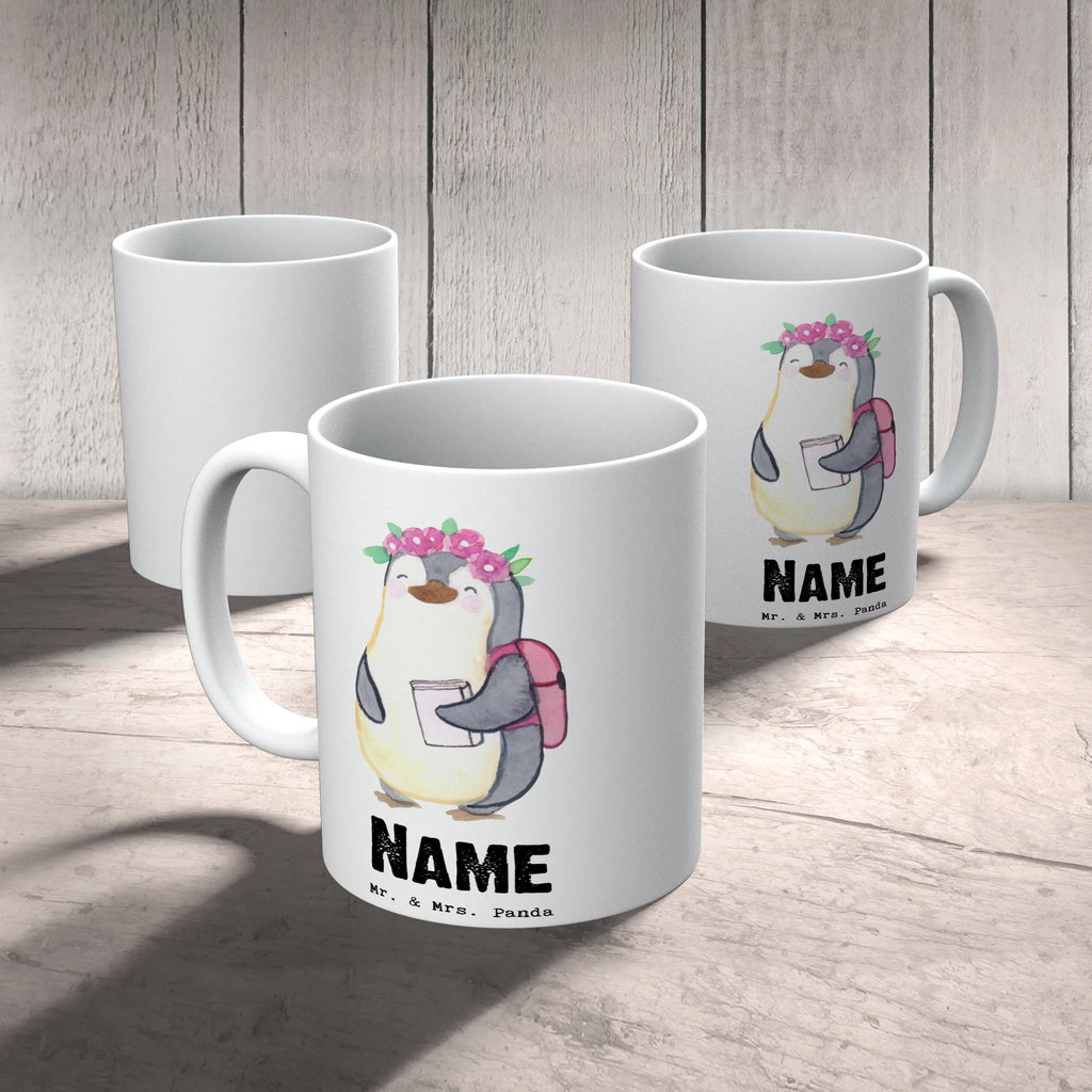 Personalisierte Tasse Pinguin Beste Enkelin der Welt Drucken, Wunschname, Namen, Personalisierte Tasse, Personalisiert, Namenstasse, Tasse mit Namen, Tasse, für, Dankeschön, Geschenk, Schenken, Geburtstag, Geburtstagsgeschenk, Geschenkidee, Danke, Bedanken, Mitbringsel, Freude machen, Geschenktipp, Enkeltochter, Großtochter, Oma, Kind von Sohn, Enkelin, Opa, Enkelkind, Taufe, Kind von Tochter