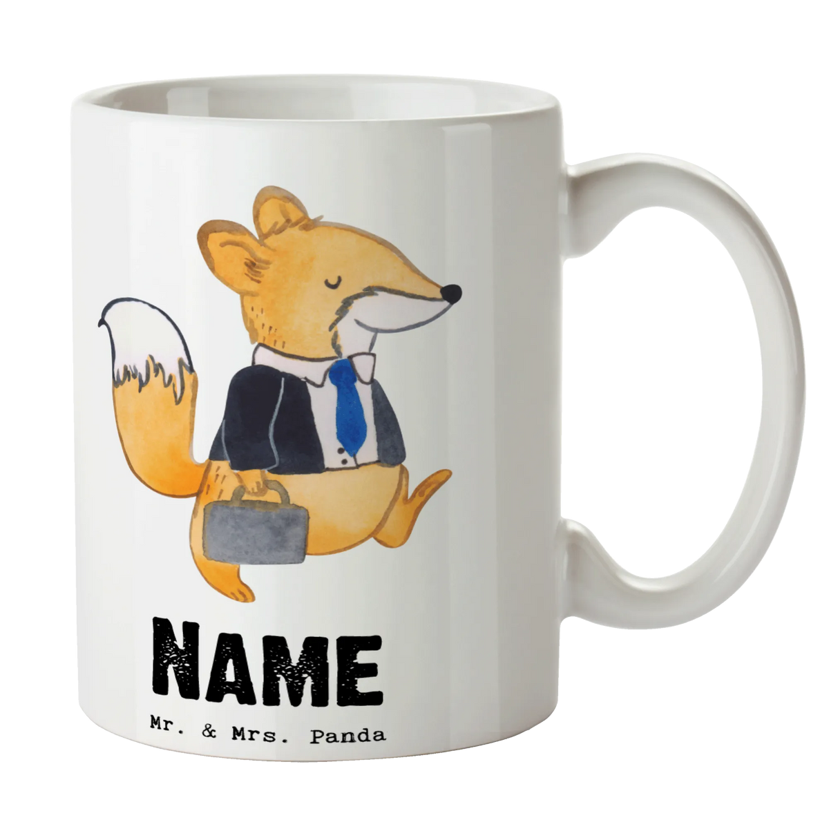 Personalised cup Fox Best colleague in the world for, thank you, gift, giving, birthday, birthday present, gift idea, souvenir, make you happy, gift tip, fellow worker, farewell gift, colleague, profession, retirement, office, employee, work, Work colleague