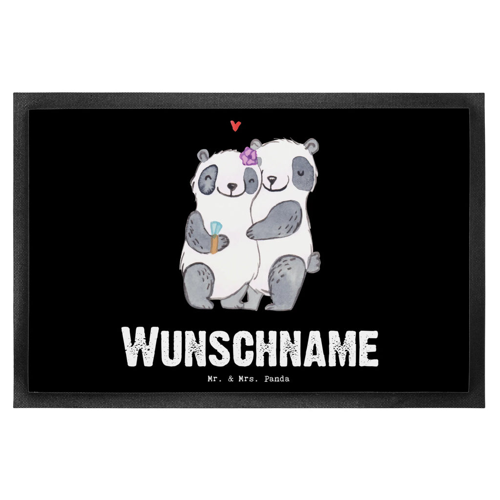 Personalized doormat panda best wife in the world for, thank you, gift, giving, birthday, birthday present, gift idea, souvenir, make you happy, gift tip, Dream Woman, Wife, Marriage, Spouse, Partner, Bride, Woman, Girlfriend, Best, Little Things, Wedding, Darling, Life Companion