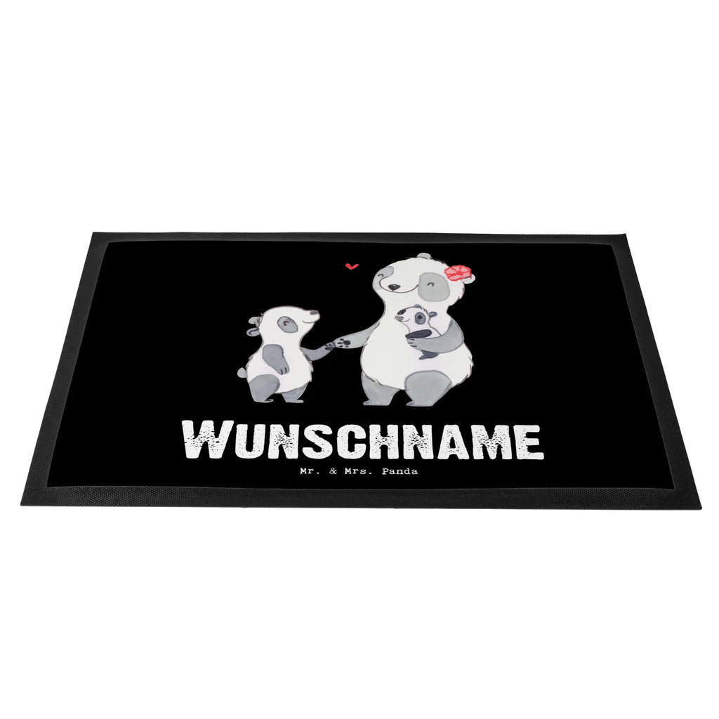 Spersonalizowana wycieraczka Panda Najlepsza mama na świecie dla, Dziękuję, Prezent, Wręczyć, Urodziny, Prezent urodzinowy, Pomysł na prezent, Podziękować, Upominek, Sprawić radość, Tip na prezent