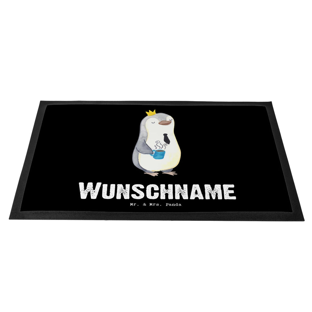 Personalized doormat penguin Best department manager in the world for, thank you, gift, giving, birthday, birthday present, gift idea, souvenir, make you happy, gift tip, manager, superior, work, farewell, colleague, farewell gift, office, Head of department, boss, retirement