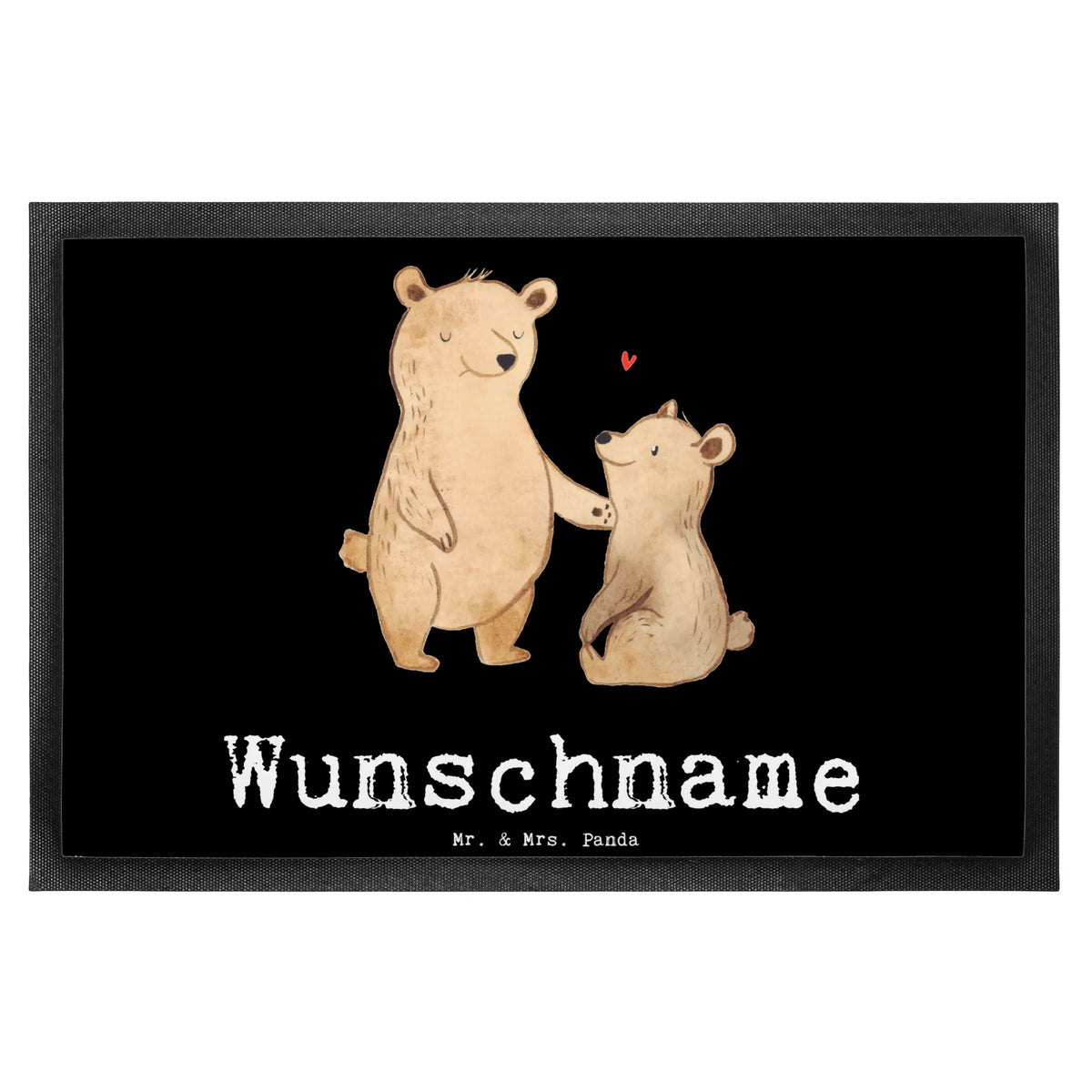 Personalized doormat bear World's Best Dad for, thank you, gift, giving, birthday, birthday present, gift idea, souvenir, make you happy, gift tip, best, papi, dad, daddy, papa, man, parents, little thing, gift father, Father, family