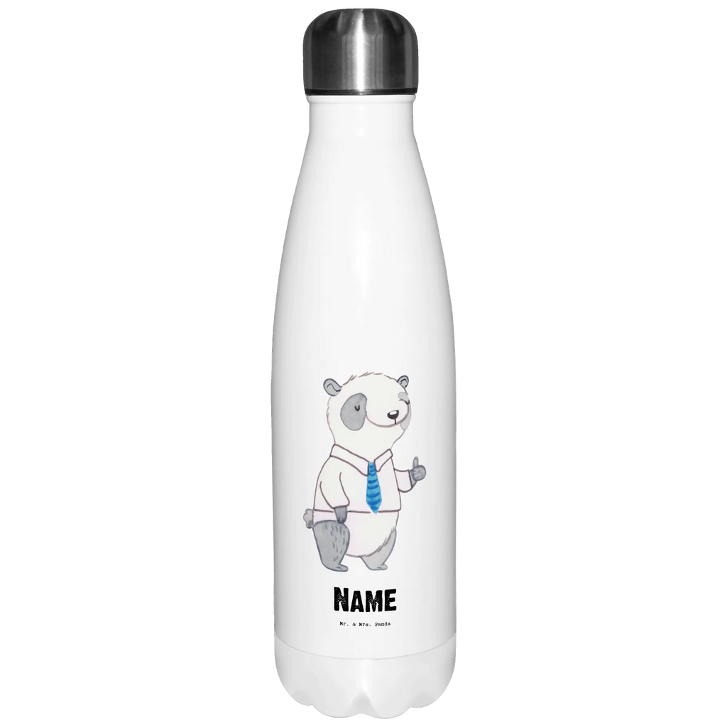 Personalised insulated bottle panda Best neighbor in the world for, thank you, gift, giving, birthday, birthday present, gift idea, souvenir, make you happy, gift tip, Neighborhood, Adjacent, Resident, Friendship, Thank You, Neighbor, Friend, Neighbors