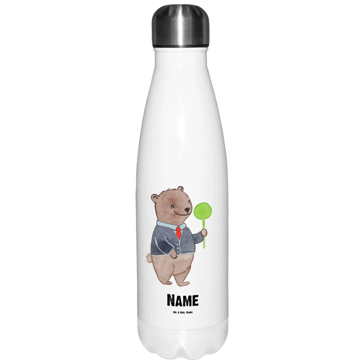 Personalised insulated bottle Conductor Heart gift, gift idea, best, farewell gift, passing exam, anniversary, retirement, promotion, job start, sayings, funny, profession