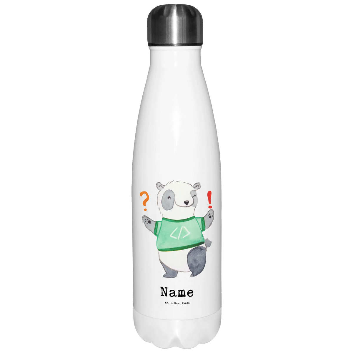 Personalisierte Thermosflasche Programmierer Herz Personalisierte Sportflasche, Thermosflasche personalisiert, Personalisierte Thermosflasche, Thermoflasche Personalisiert, Getränkeflasche Personalisiert, Personalisierte Wasserflasche, Personalisierte Edelstahlflasche, Personalisierte Thermoskanne, Wasserflasche personalisiert, Trinkflasche personalisiert, Personalisierte Trinkflasche, Trinkflasche personalisiert Edelstahl, Isolierflasche personalisiert, Personalisierte Trinkflasche Edelstahl, Sportflasche personalisiert, Geschenk, Schenken, Jubiläum, Danke, Dankeschön, Beruf, Ausbildung, Abschied, Rente, Kollege, Kollegin, Arbeitskollege, Mitarbeiter, Firma, Programmierer, Softwarentwickler, Computerfreak, Softwareingenieur, IT-Spezialist, Datenverarbeiter, Nerd, Computerfachmann