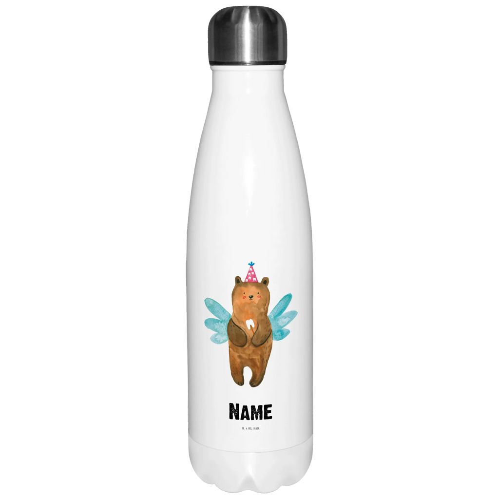 Personalised insulated bottle bear tooth fairy bear, teddy, teddy bear, cuddly toy, milk tooth, first tooth, Tooth fairy, fairy